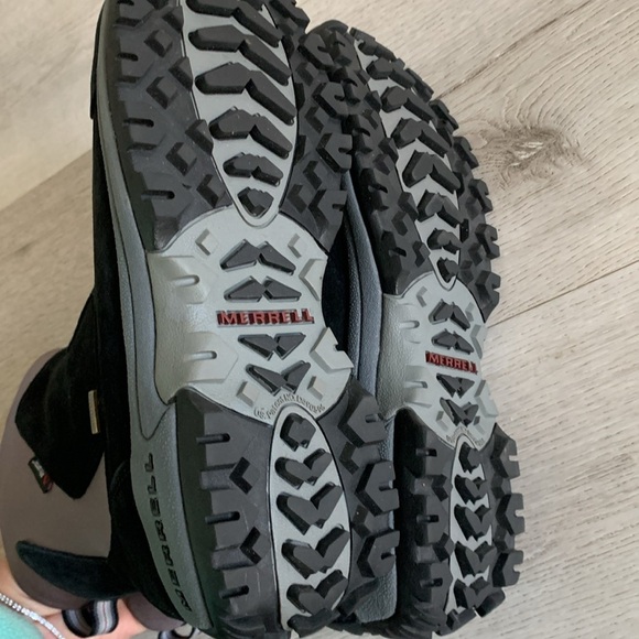 Merrell Polartec Tundra Thinsulate Waterproof Winter Boots‎ Women's Sz 11 black - Picture 9 of 14